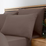 Catherine Lansfield Temno rjava enojna posteljnina 135x200 cm So Soft Non Iron – | Shoptok.si