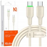 McDodo USB-C HITRI POLNILNI KABEL ZA SAMSUNG JABOLKO USB TIPA C 65W 1M VODIL BEŽ, (21748051) | Shoptok.si