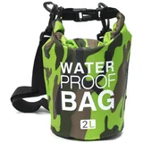 Vodootporna suva torba EL1 2L army zelena