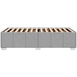 vidaXL Posteljni okvir svetlo siv 90x190 cm blago | Shoptok.si