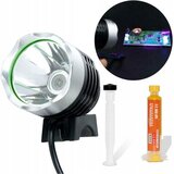 Rosfix SET SOLDERMASKA UV 10 ML Z DOZATORJEM IN UV LUČKO – ORANŽNA, 365 NM, USB 5V, 95 MM | ZA PCB, (5000036511) | Shoptok.si
