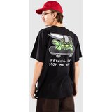 A-Lab Nothing Can Stop Me Boxy T-shirt limo black Cene
