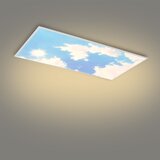  Brilagi -LED Prigušiva stropno svetlo SLIMFRAME LED/80W/230V 120x60 cm srebrna/plava + sa daljinskim upravljačem | Eponuda.com