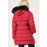 Dewberry Z6763 LADIES COAT-BURGUNDY | Shoptok.si