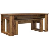  Set stolića za kavu 2 pcs Staro drvo Konstruirano drvo | shoptok.hr