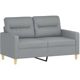 Maison Chic Dvosed kavč - Sofa - Kanape svetlo siv 120 cm blago, (21727298) Cene
