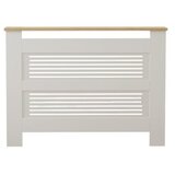 Hanah home Termora - Sapphire Oak, White Sapphire OakWhite Radiator Cabinet | ePonuda.com