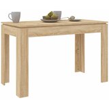  Blagovaonski stol boja hrasta 120x60x76 cm konstruirano drvo | shoptok.hr