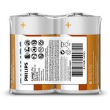 Philips R20L2F/10 - 2 kom D cink-hloridne baterije LONGLIFE 1,5V 5000mAh | Eponuda.com