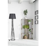 Opviq havin lambader siyah ayak pramit Hasır siyah abajurlu black floor lamp