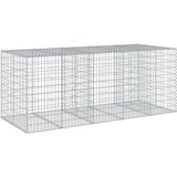  Gabionska košara s poklopcem 250x100x100 cm pocinčano željezo | shoptok.hr