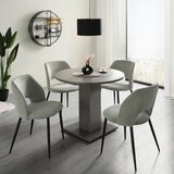 Mömax Raztegljiva Miza Tap, Barva Grafita, 90-130x90cm | Shoptok.si