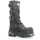New Rock Škornji BOOT METALLIC Črna Cene