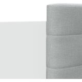  Okvir kreveta s uzglavljem i LED svjetlima bijeli 150 x 200 cm | shoptok.hr