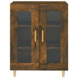  Komoda boja dimljenog hrasta 69,5x34x90 cm konstruirano drvo | shoptok.hr