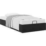 vidaXL otomanski okvir kreveta bez madraca crni 100x200 cm baršunasti | shoptok.hr