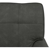  Ležaljka s jastukom Crna 91 x 157 x 91 cm Antikni PU | shoptok.hr