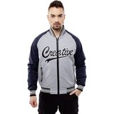 Glano Men Baseball Jacket - gray Cijene