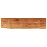 Stolna Mizna plošča 160x40x3,8 cm pravokotna akacija naraven rob | Shoptok.si