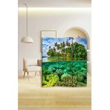 Aberto Design Paravan, 120x180x5cm, Šareni Cene