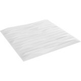  Zidne panele 12 pcs Bijeli Kamen 50 x 50 cm XPS pjena | shoptok.hr