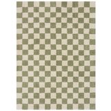 Jotex Zelena/kremno bela bombažna preproga 200x300 cm Mela – | Shoptok.si