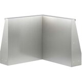  Zid za zadržavanje 50 x 50 x 40 cm Nehrđajući čelik Srebrna | shoptok.hr