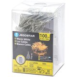Aigostar LED Spoljašnji svetlosni niz 100xLED/8 funkcija 3xAA 10,3m IP44 toplo belo | Eponuda.com