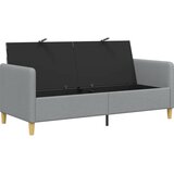SOFA s pohranom Svjetlosiva 172 x 78 x 87 cm Poliester | Eponuda.com