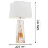  Argon 3840 - Stona lampa LILLE 1xE27/15W/230V bela | Eponuda.com
