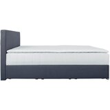 CARRYHOME POSTELJA Z VZMETNICO 140 cm x 200 cm , tekstil temno modra | Shoptok.si