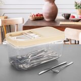 Orion Plastična škatla za shranjevanje s pokrovom 35x20x18 cm Slop – | Shoptok.si