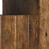  LED TV kabinet ZWOLLE Dimljeni hrast Konstruirano drvo | shoptok.hr