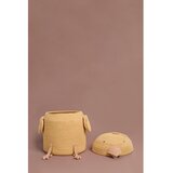 Lorena Canals Rumena tekstilna otroška škatla za shranjevanje ø 25x30 cm Charlie the Chicken – | Shoptok.si