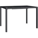  Vrtni stol antracit 110x80x72 cm čelični | shoptok.hr