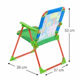 Kinder Home TOFFY sklopiva dječja stolica s kišobranom za plažu, vrt i kampiranje | shoptok.hr