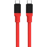 TACTICAL Fat Man USB - C / USB - C - 1m - Crvena KP31176 Cene