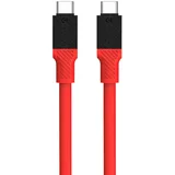 Fat Man USB - C / USB - C - 1m - Crvena KP31176
