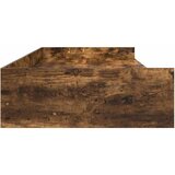  Krevetna konstrukcija s uzglavljem Dimljeni hrast 80 x 200 cm | shoptok.hr