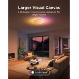 GOVEE LED RGBICWW prigu&amp;scaron;iva stropna LED svetiljka/55W/230V, prečnik 46 cm Matter Wi-Fi Slike