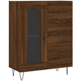 Maison Chic Komoda - Predalnik rjavi hrast 69,5x34x90 cm inženirski les, (21717246) Cene