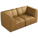 Makamii Rjava sedežna garnitura iz umetnega usnja 180 cm Aloha – | Shoptok.si