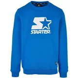 Starter Black Label Sweater majica kobalt plava / bijela
