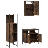  3-dijelni set kupaonskog namještaja boja hrasta drveni | shoptok.hr