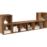  Set TV komoda Zidne 4 pcs Staro drvo 37 x 37 x 72 cm | Eponuda.com