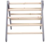 MeowBaby Trokut od sive borovine 60x60x60 cm Montessori - | shoptok.hr