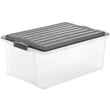  Posoda za shranjevanje COMPACT 38L – siva | Shoptok.si