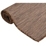  tepih ravnog tkanja 80 x 150 cm smeđi | shoptok.hr