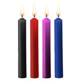 Ouch! Teasing Wax Candles Parafin 4-pack Mixed Colors Cene
