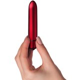 Rocks Off Scarlet Velvet - mini vibrator za ruževe (10 ritmova) - crveni | shoptok.hr